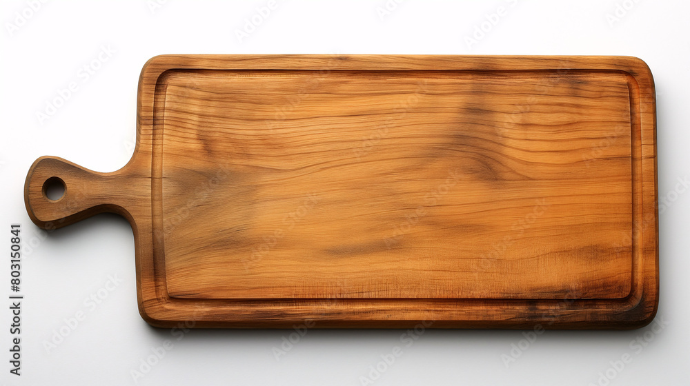 Cutting board isolated on white Cutting board isolated on white