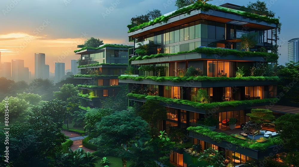 Innovative Green Building Design with Natural Elements Innovative Green Building Design with Natural Elements