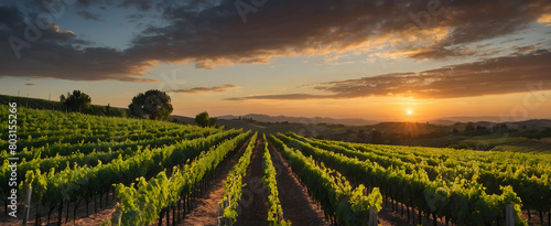 Sunset Sips and Savories: Journey through Vineyard Views