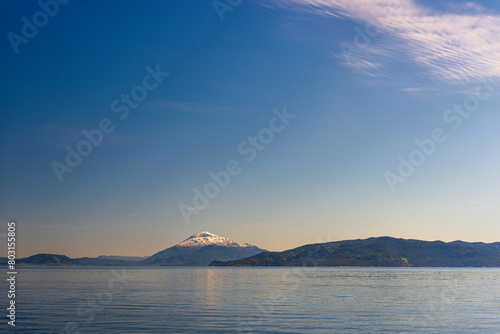  northern norway:nature sceneries on the road from Trondheim to Saebo photo