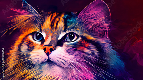 Abstract Cat