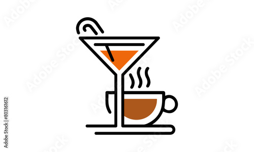 Bar And Cafe Logo
