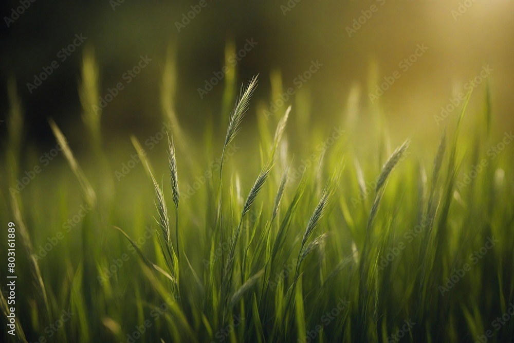 Obraz premium green grass background