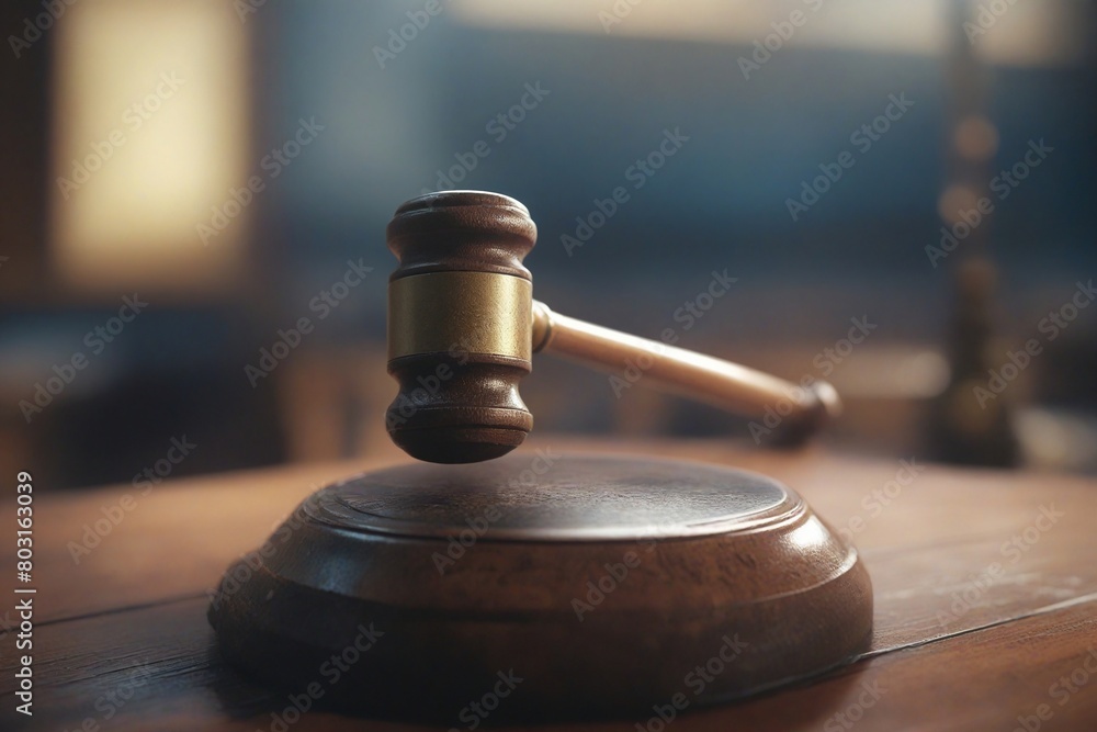 gavel and book gavel and book