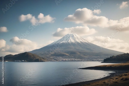 mountain in autumn