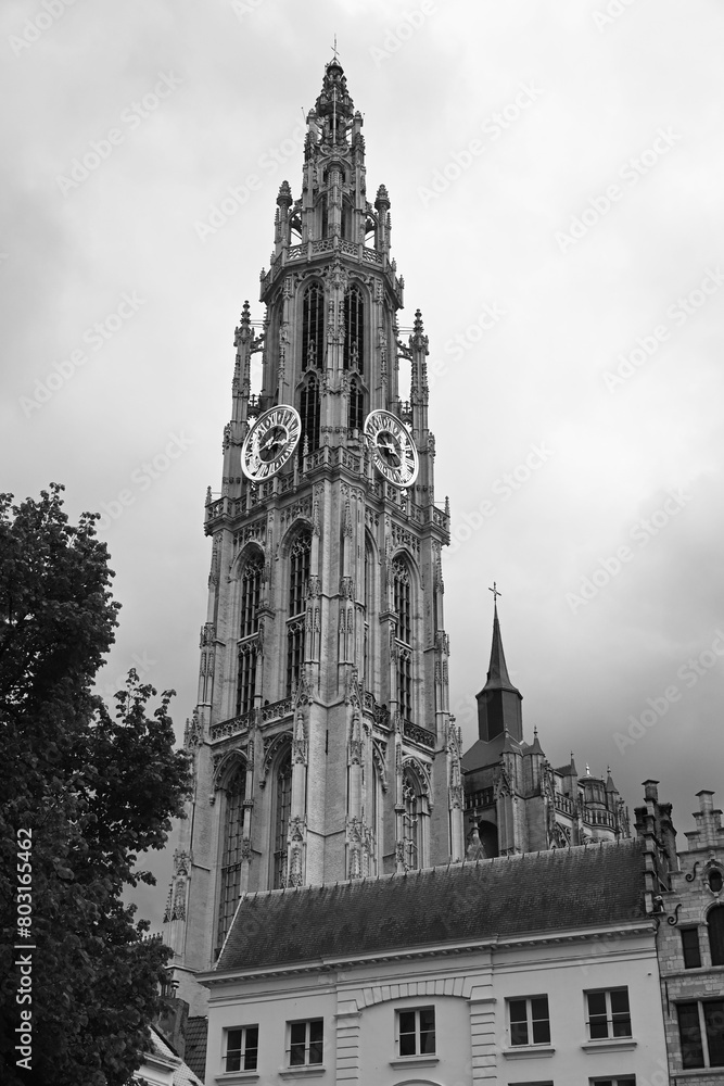 Anversa, la cattedrale di Nostra Signora - Fiandre, Belgio Anversa, la cattedrale di Nostra Signora - Fiandre, Belgio