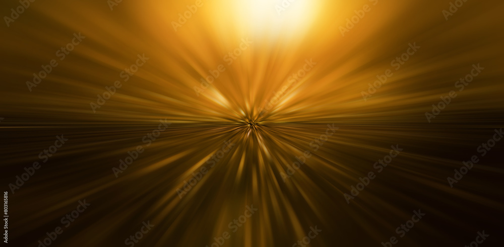 Obraz premium Abstract golden background with lines. Connection and network technology