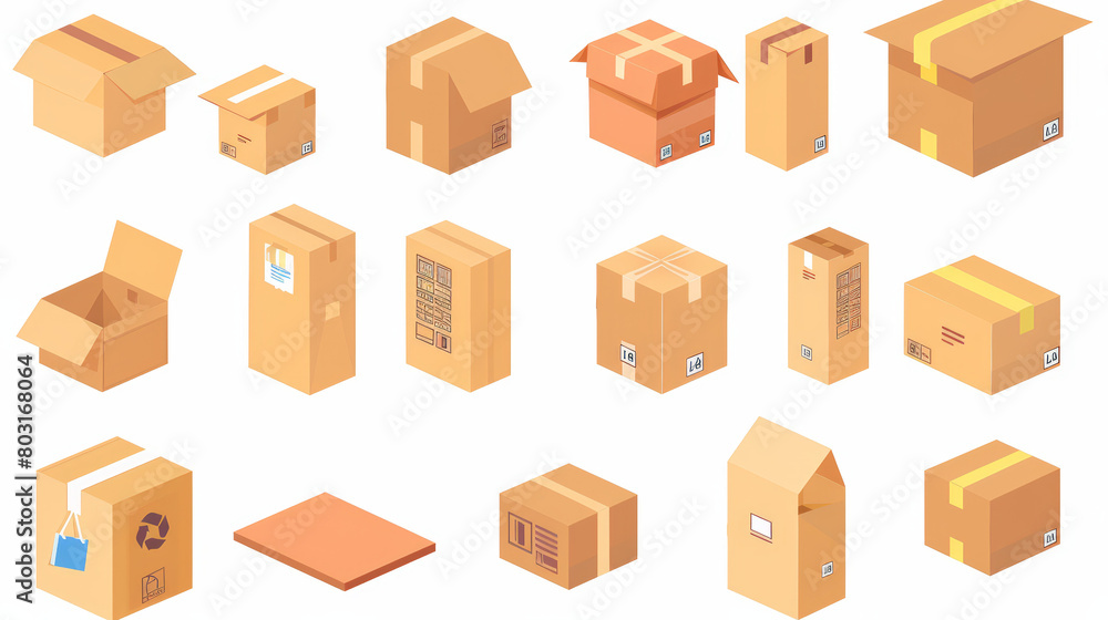 box, cardboard, carton, package, shipping, delivery, boxes, brown, container, packaging, moving, 3d, packing, warehouse, storage, transportation, vector, cargo, parcel, paper, pallet, business, illust box, cardboard, carton, package, shipping, delivery, boxes, brown, container, packaging, moving, 3d, packing, warehouse, storage, transportation, vector, cargo, parcel, paper, pallet, business, illust