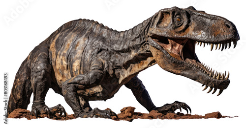 PNG Giganotosaurus dinosaur reptile animal. © Rawpixel.com