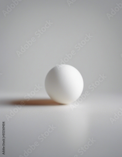 ping pong balls, isolated white background, copy space for text