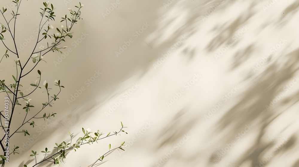 Palm leaves shadows background Palm leaves shadows background