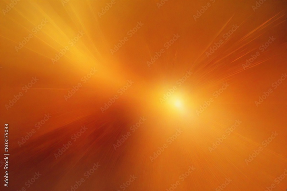 Obraz premium orange sun rays