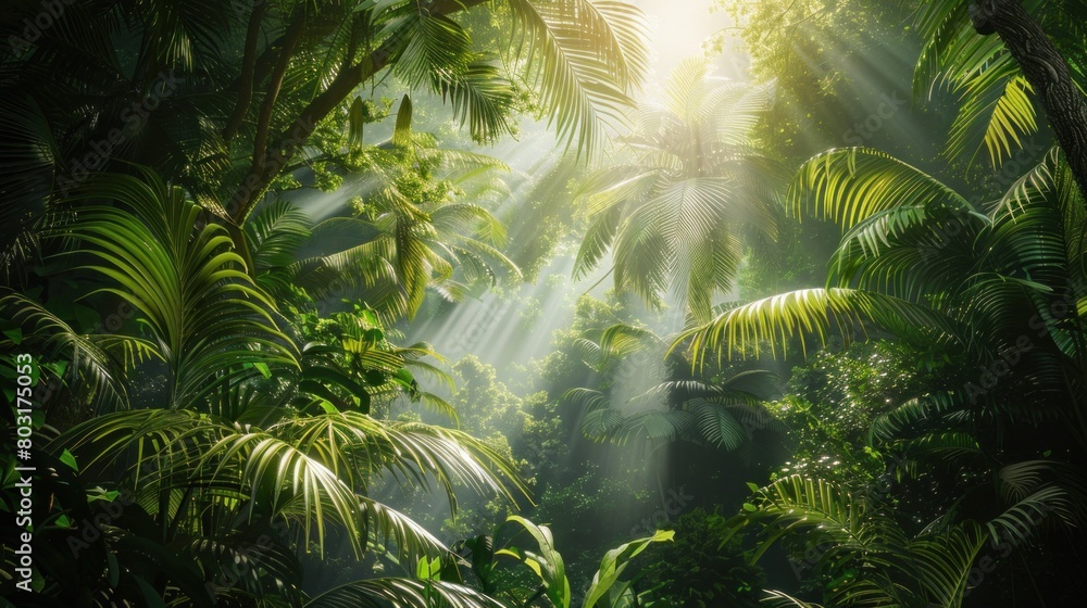 Tropical forest background. Tropical forest background.
