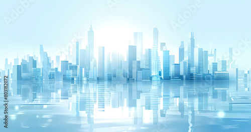 buildings, city, architecture, city skyline, illustration