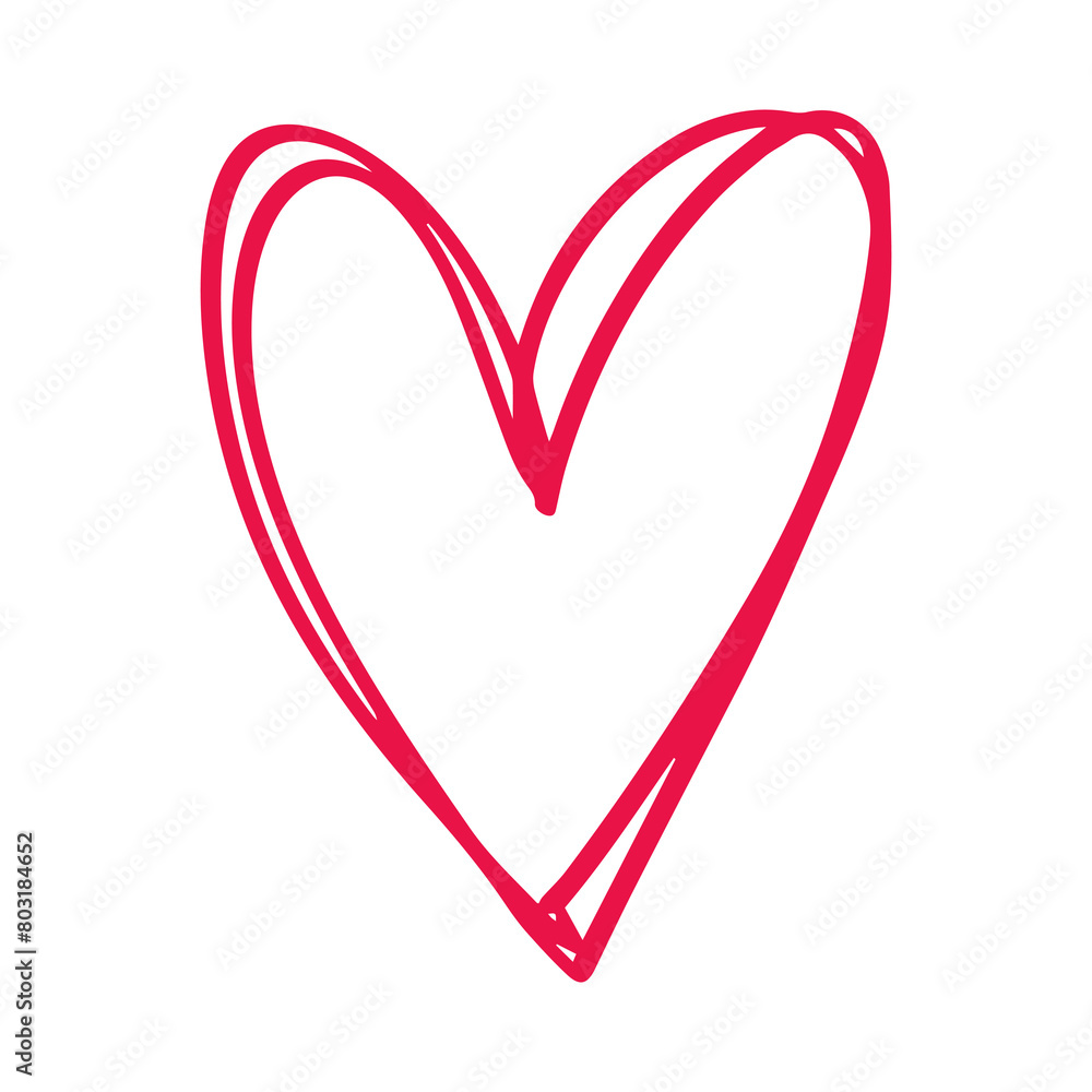 striped red heart striped red heart