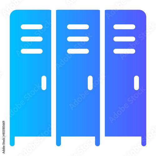 lockers gradient icon