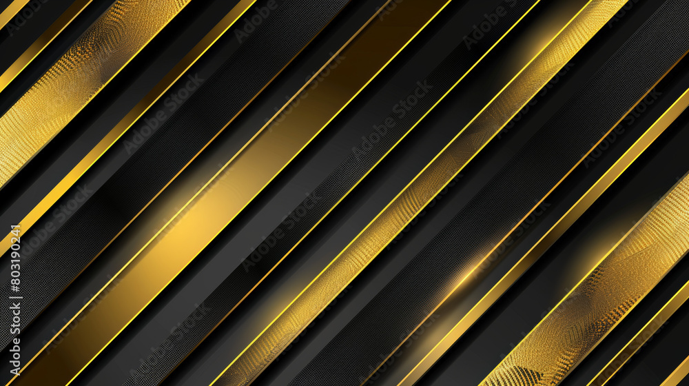 abstract background of black and gold stripes abstract background of black and gold stripes