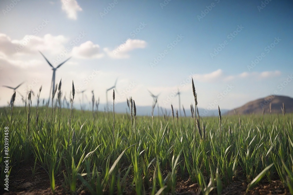 grass and sky grass and sky