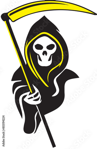 skull with sword