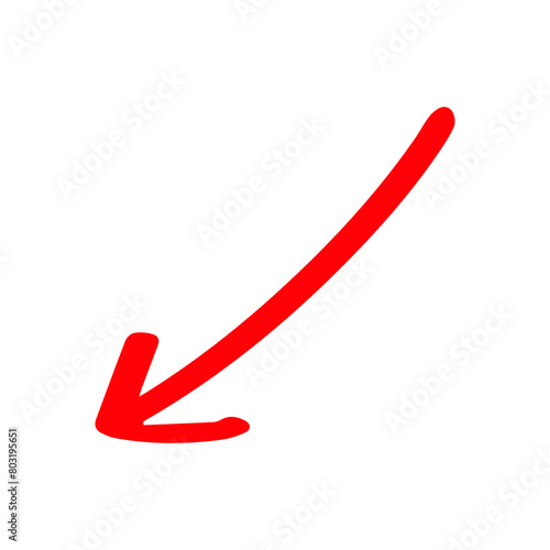 red arrow pointing to the left
