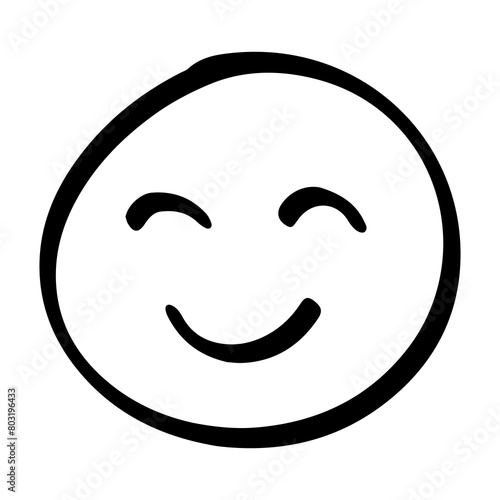 Bild auf Leinwand smiley face icon