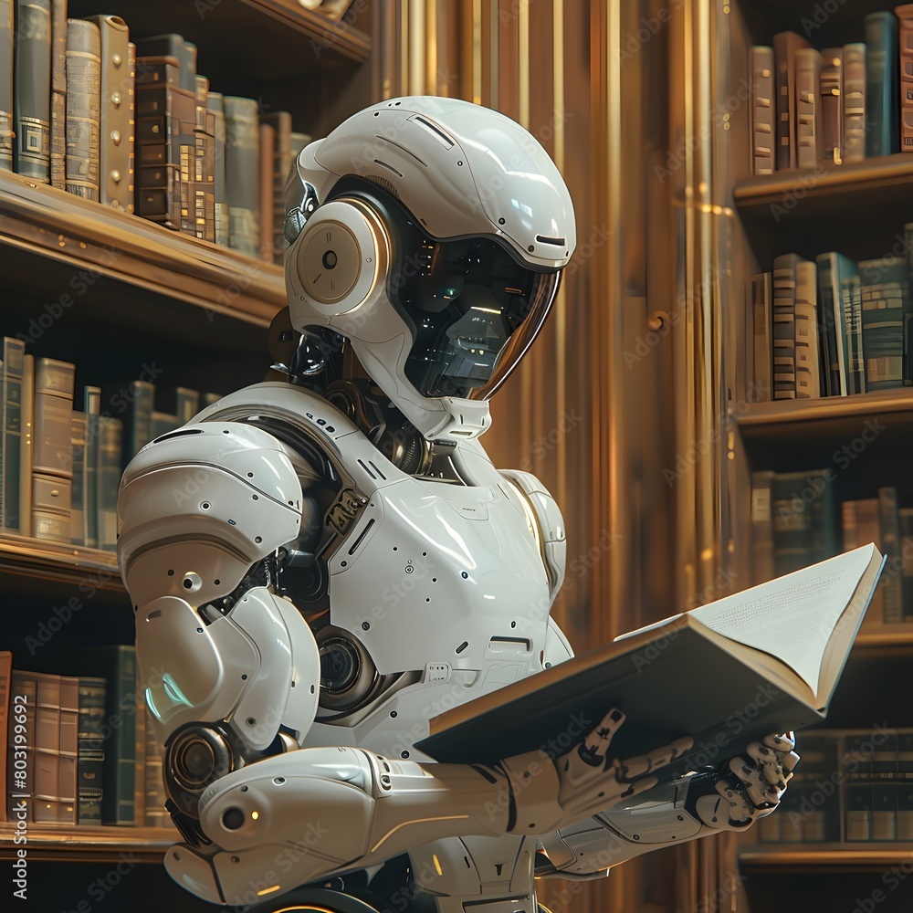 Robotic Researcher Analyzing Legal Documents in Virtual Law Library Robotic Researcher Analyzing Legal Documents in Virtual Law Library
