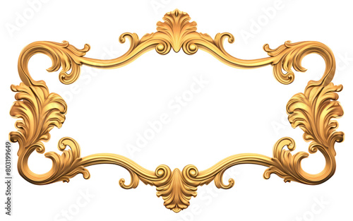 PNG Frame gold white background rectangle.