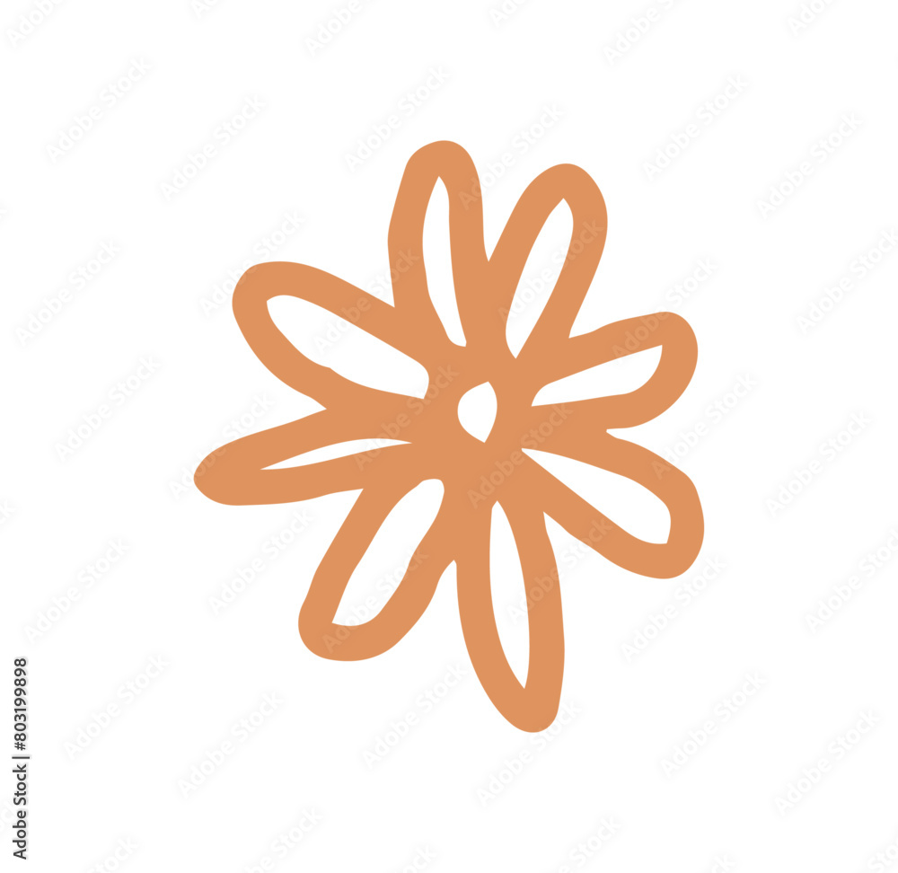 orange flower ornament orange flower ornament