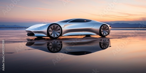 Next-Gen Automotive Innovation: Modern Car Concept Envisioning Advanced Technology Evolution © Murda
