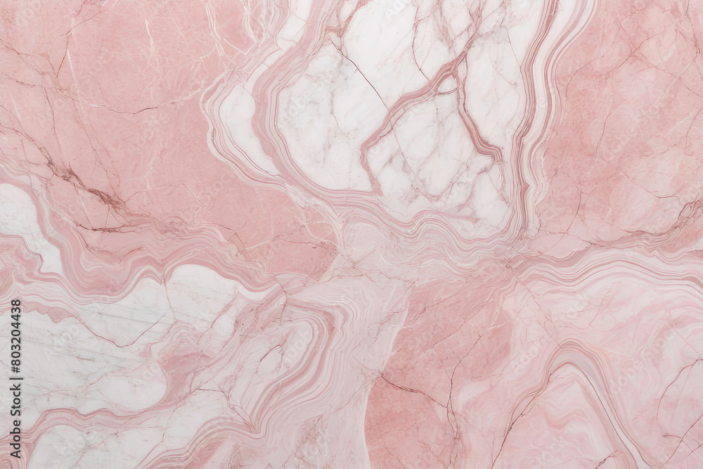 Fototapeta premium pastel pink aesthetic natural marble background texture with intricate veining creative abstract