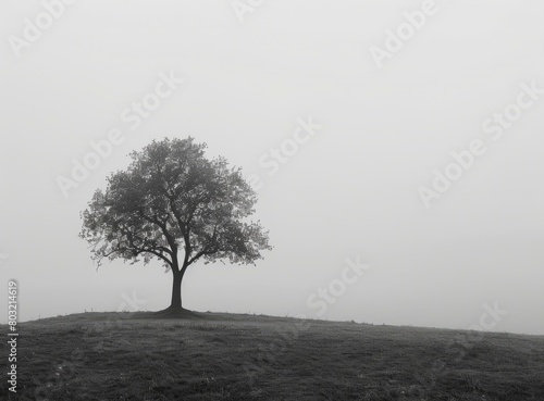 Tree in the Fog