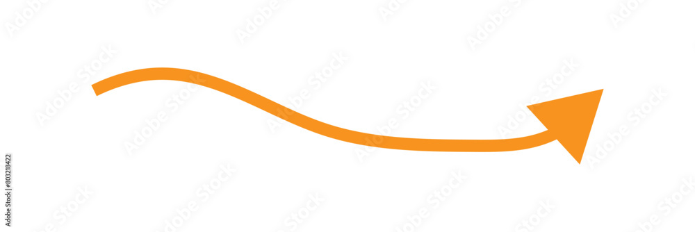 orange arrow icon on white background. flat style. arrow icon for your web site design, logo, app, UI. arrow indicated the direction symbol. curved arrow sign. orange arrow icon on white background. flat style. arrow icon for your web site design, logo, app, UI. arrow indicated the direction symbol. curved arrow sign.