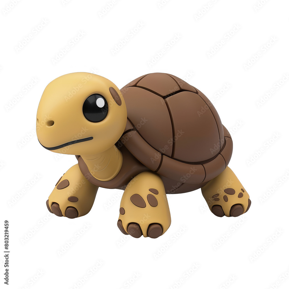 PNG tortoise 3d icons and objects , in cartoon style minimal on transparent, white background, isolate PNG tortoise 3d icons and objects , in cartoon style minimal on transparent, white background, isolate