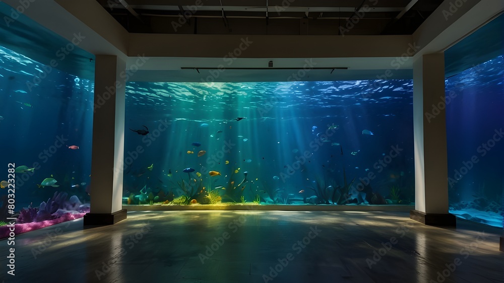 Obraz premium stage in the night