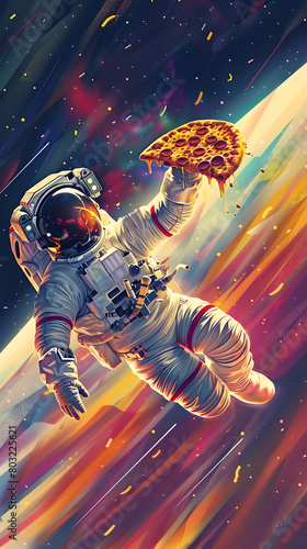 Adventurous Astronaut Effor...