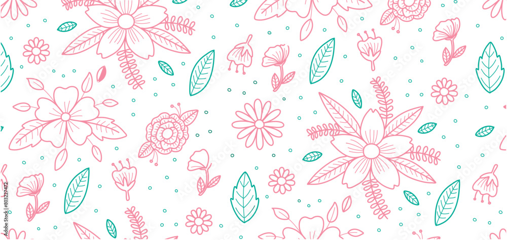 Delicate flowers background Delicate flowers background