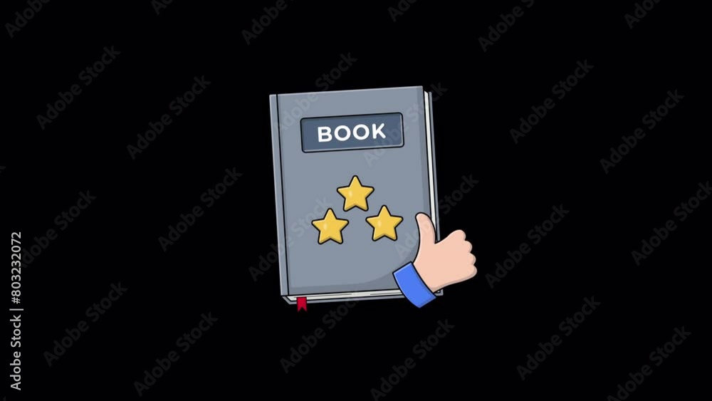 Animated Book Review and Analysis Concept Video - Transparent Animated Book Review and Analysis Concept Video - Transparent