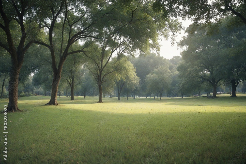 Fototapeta premium trees in the park