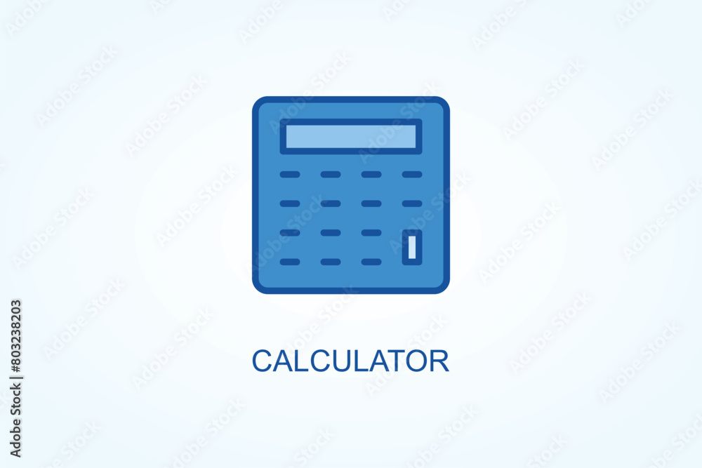 calculator vector, icon or logo sign symbol illustration calculator vector, icon or logo sign symbol illustration