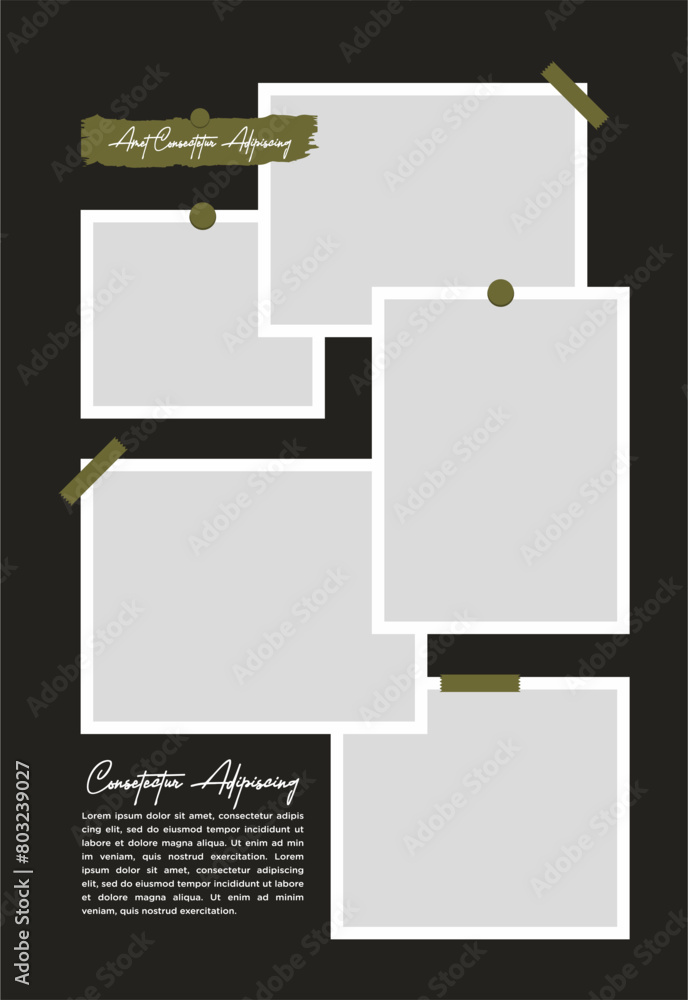 Pictures or photos frame collage abstract photo frames and digital photo wall template Pictures or photos frame collage abstract photo frames and digital photo wall template