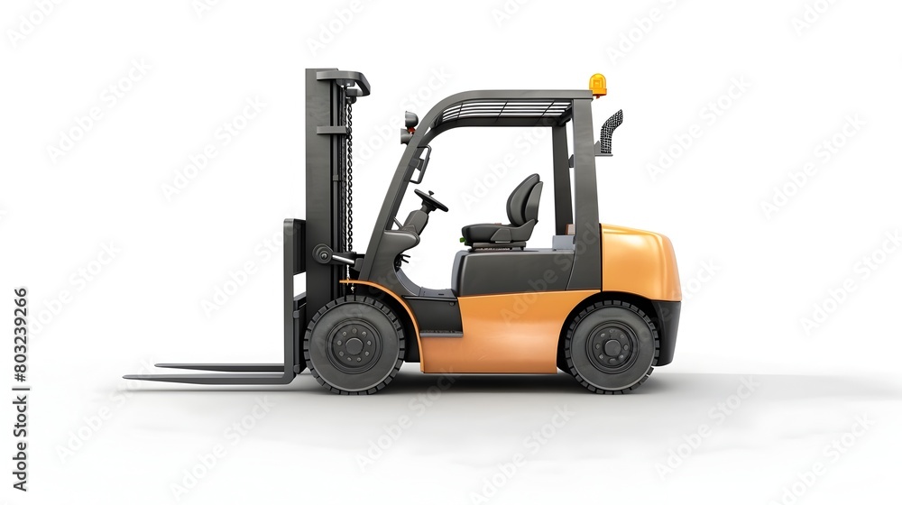 Powerful Forklift for Streamlined Warehouse