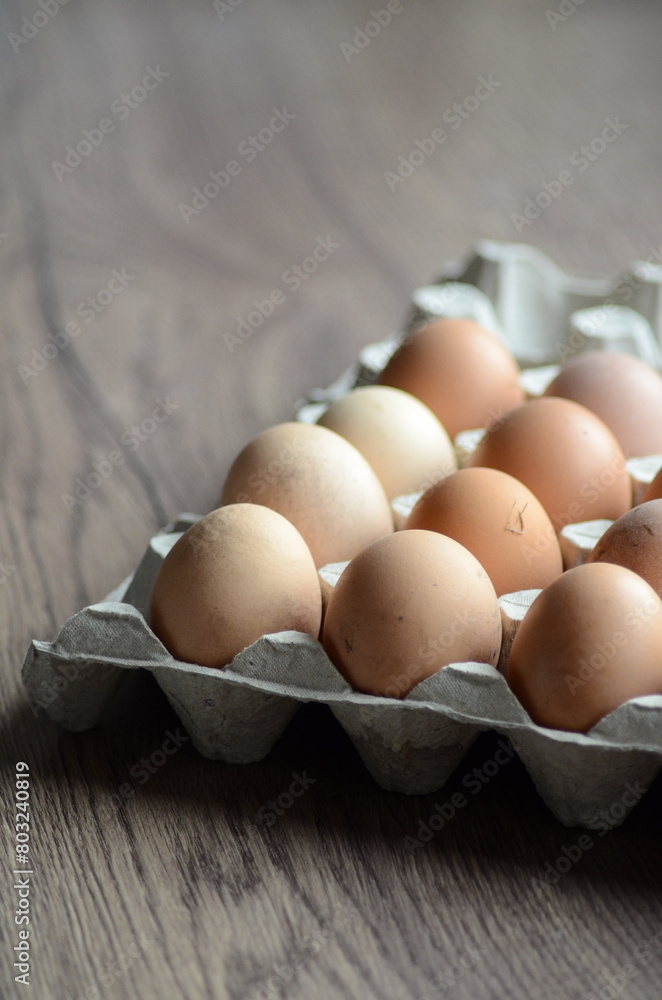 eggs in carton