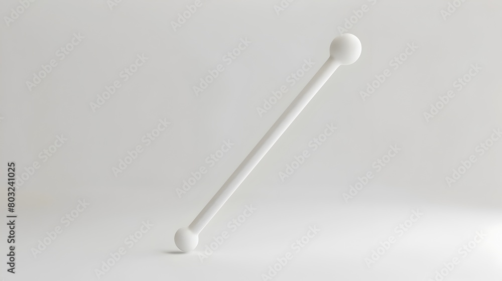 Minimalist Monochrome Wand Floating in Airy Studio Setup Minimalist Monochrome Wand Floating in Airy Studio Setup