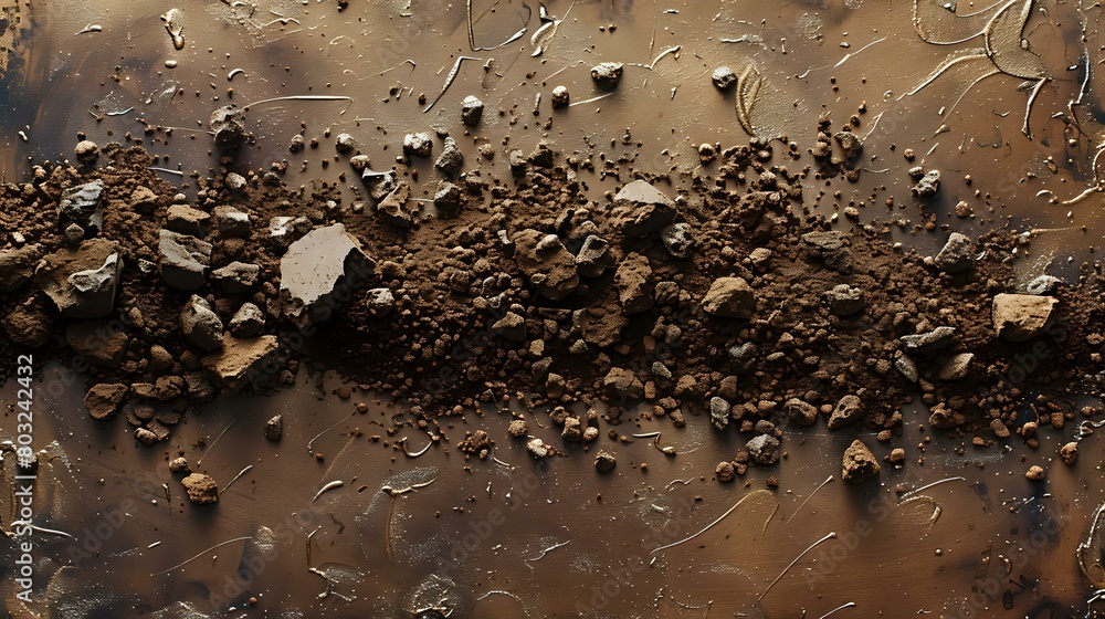 Shades of Brown: A Coffee Granule Composition Shades of Brown: A Coffee Granule Composition