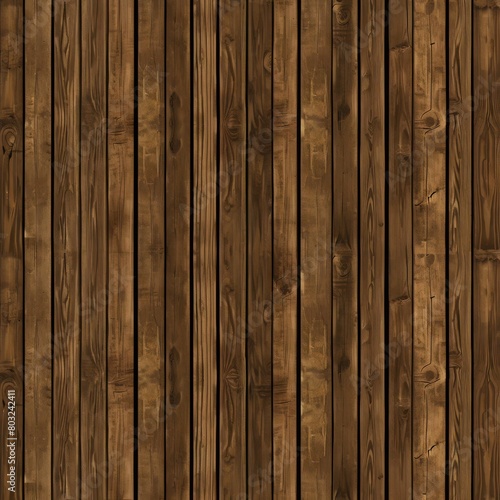 Dark wood fence seamless texture