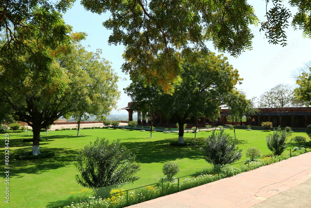 Fatehpur Sikri India 02/21/2023 Fatehpur Sikri was the capital of the Mughal Empire during the reign of Akbar