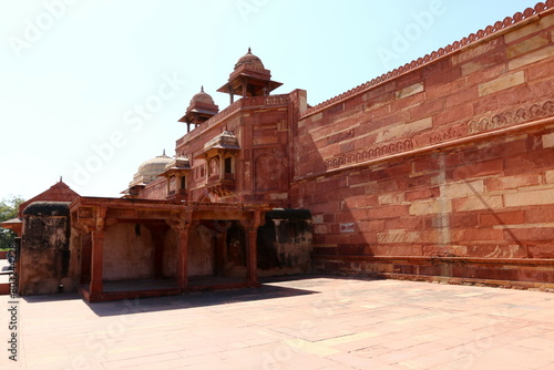 Fatehpur Sikri India 02/21/2023 Fatehpur Sikri was the capital of the Mughal Empire during the reign of Akbar