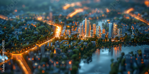 3dmodel-city-building, Town, skyline, PowerPoint, slide, background, cityscape, urban, skyline silhouette, presentation, city, skyscrapers, buildings, skyline view, cityscape background, urban landsca photo