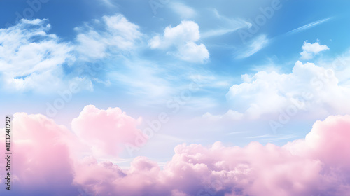 Pastel sky background, Blue sky wallpaper, HD sky pictures