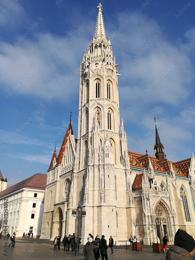 Fototapeta premium Discovery of Budapest and its history, in Hungary